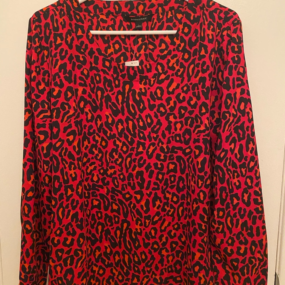 Leopard Blouse